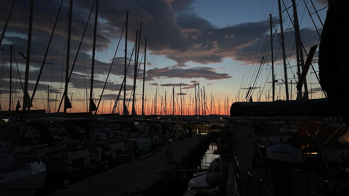 Abendstimmung in der Marina
