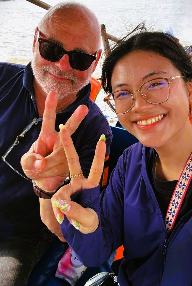 Mit Fremdenführerin Huong