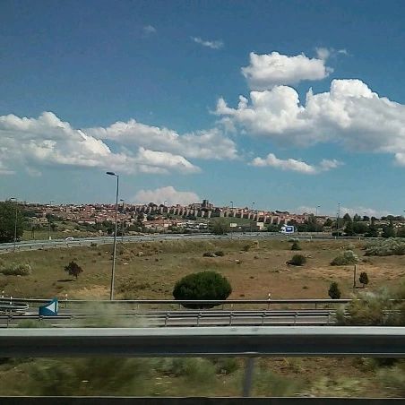 Fotos desde mi coche de Ávila (Castilla y León) (julio de 2023)