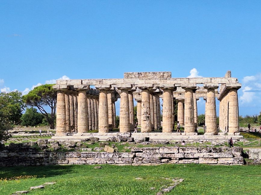 Sitio de la Unesco en Paestum