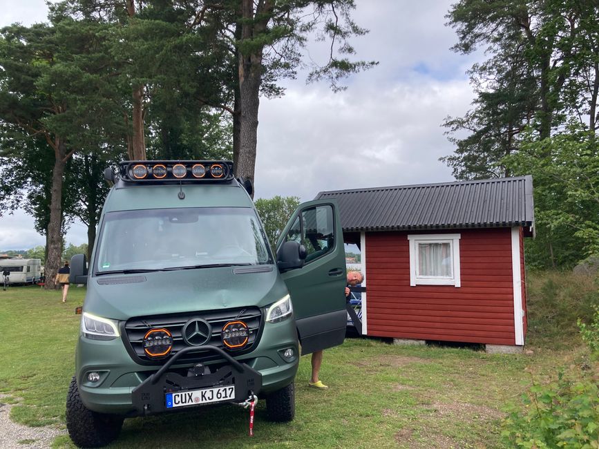 Husabergsudde => Camping Kärrasands