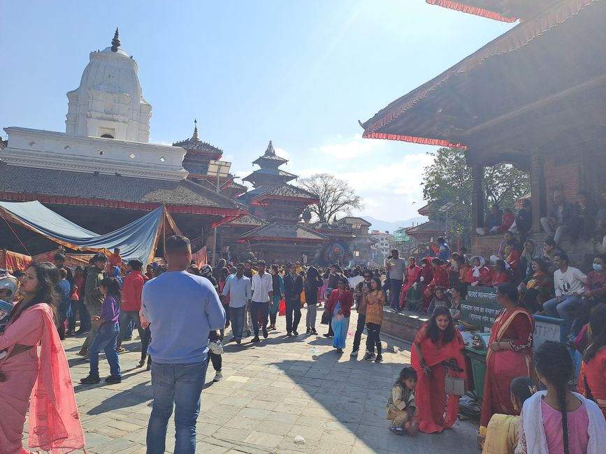 The entrance to Durbar Square.