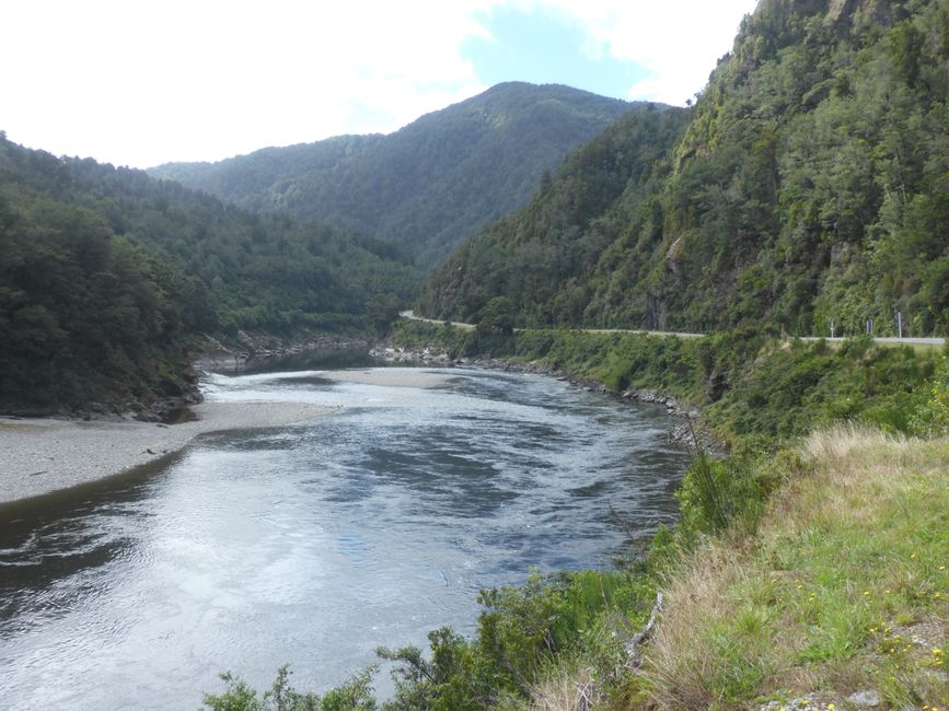 2025-03-16 WWOOF 2, Hokitika chez Joan et direction Picton