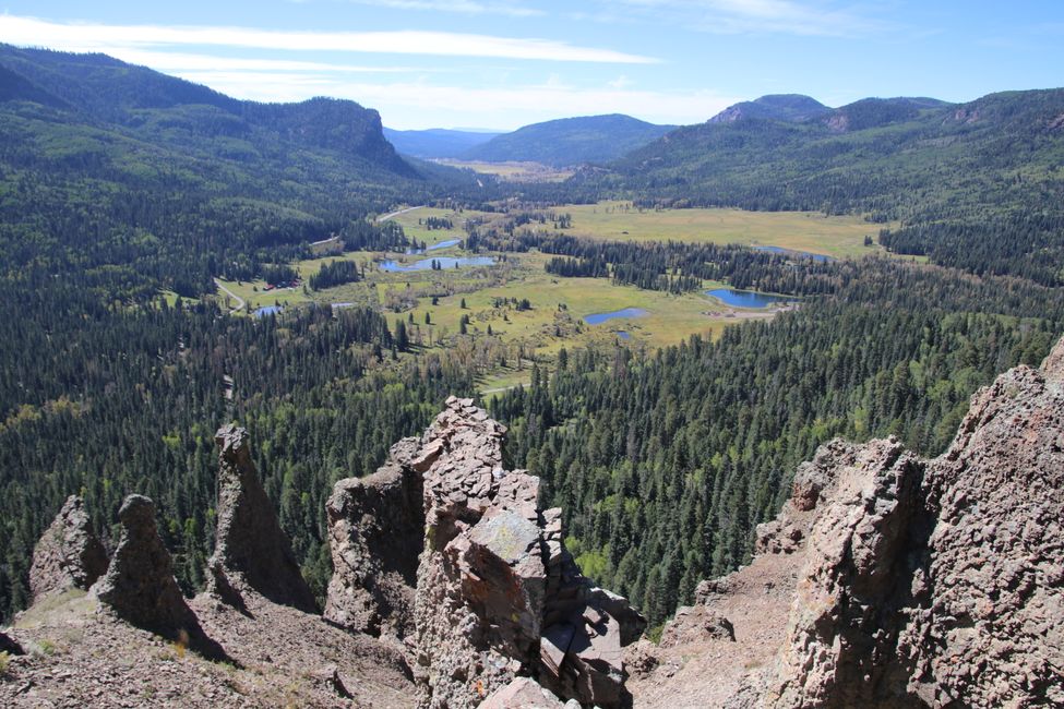 Blick auf Pagosa Springs