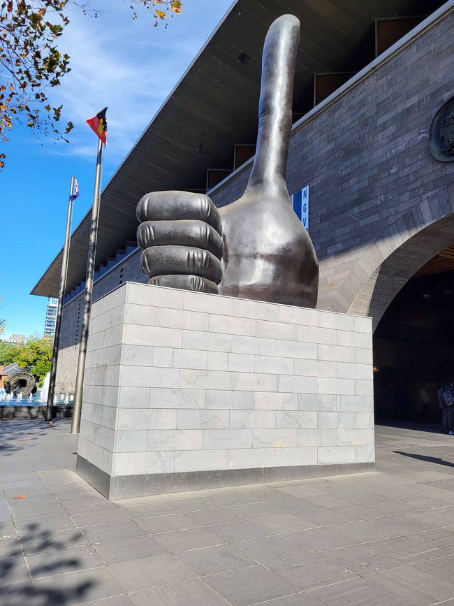 Ingresso della National Gallery of Victoria