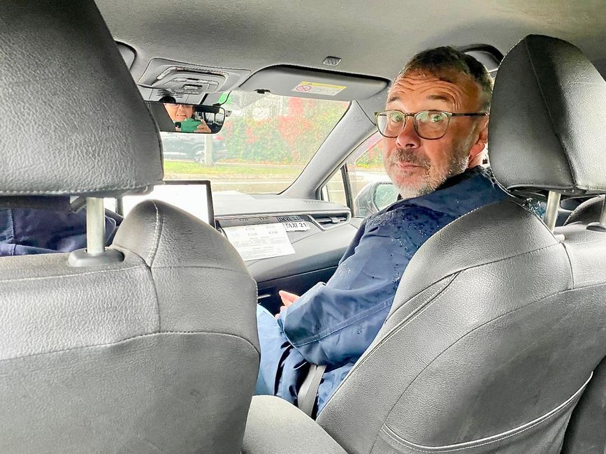Die Taxifahrt – ich zittere heute noch ...
