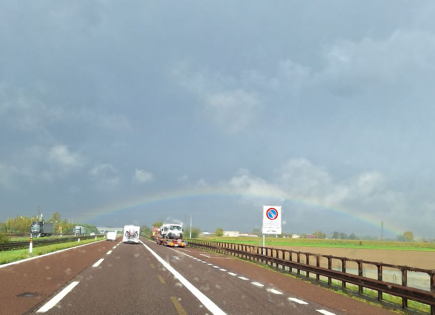 Ein Regenbogen 