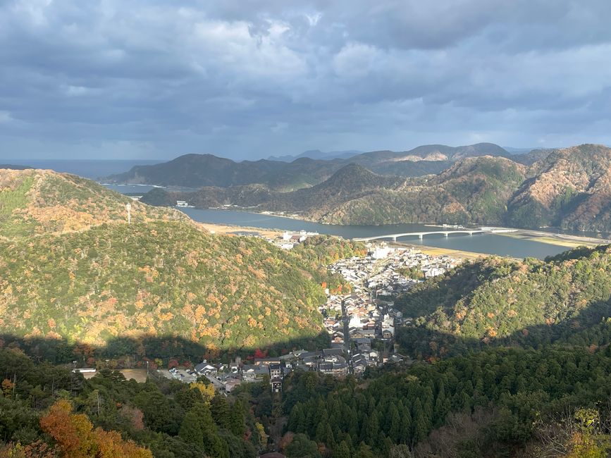 Kinosaki Onsen dalla montagna