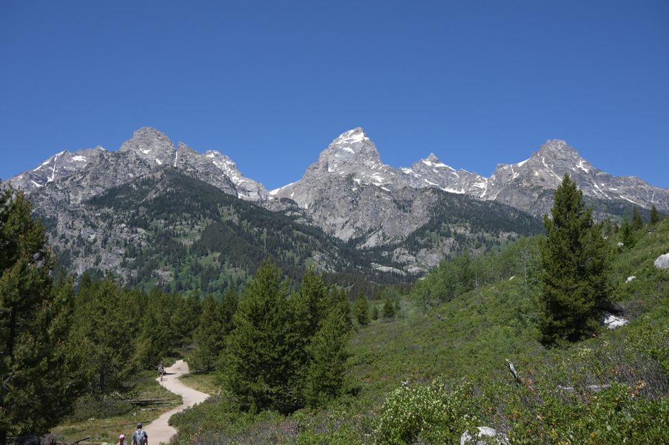 Blick zur Teton-Range