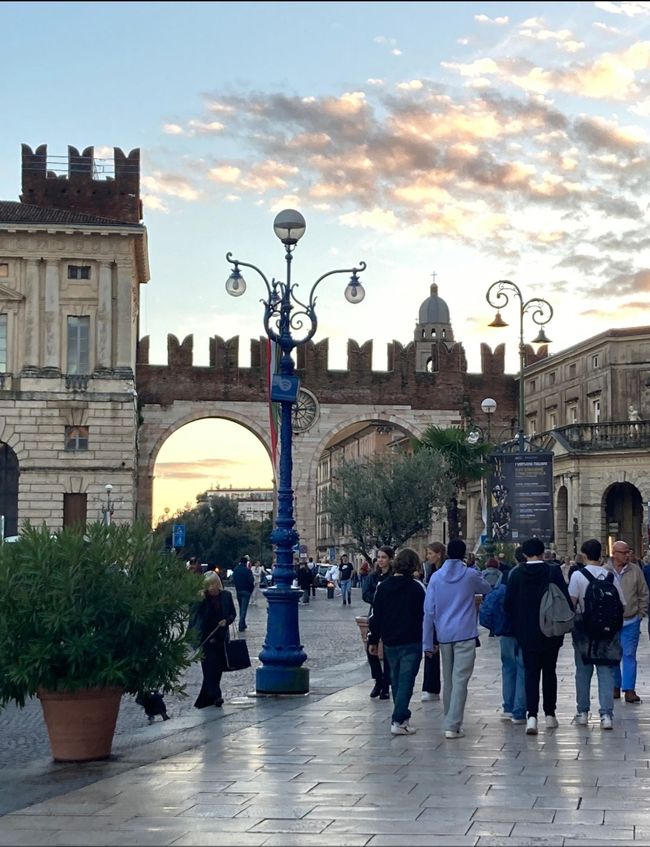 Verona der letzte Ort 
einer zauberhaften Reise mit RMF