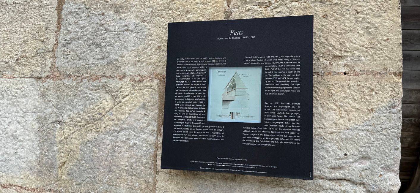 La Citadelle, description of the fountain