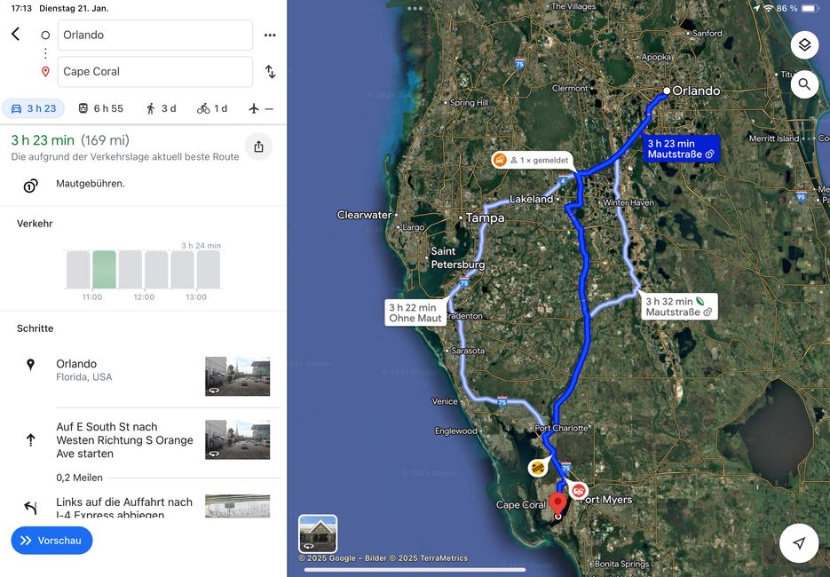 Floridatraumtour Tag 5