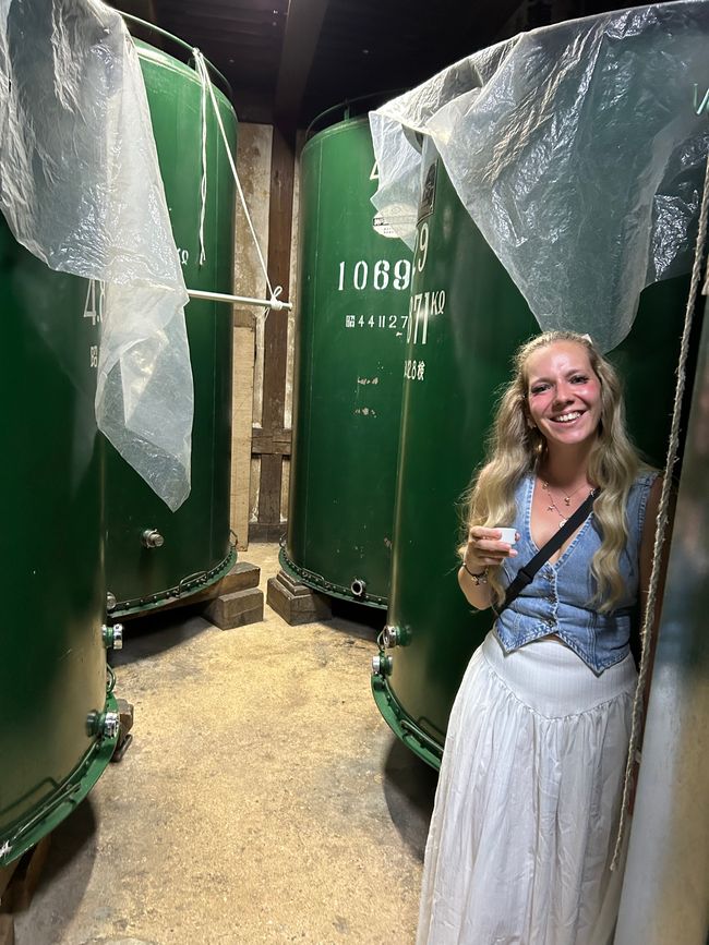 Rindfleisch und Sake in Takayama