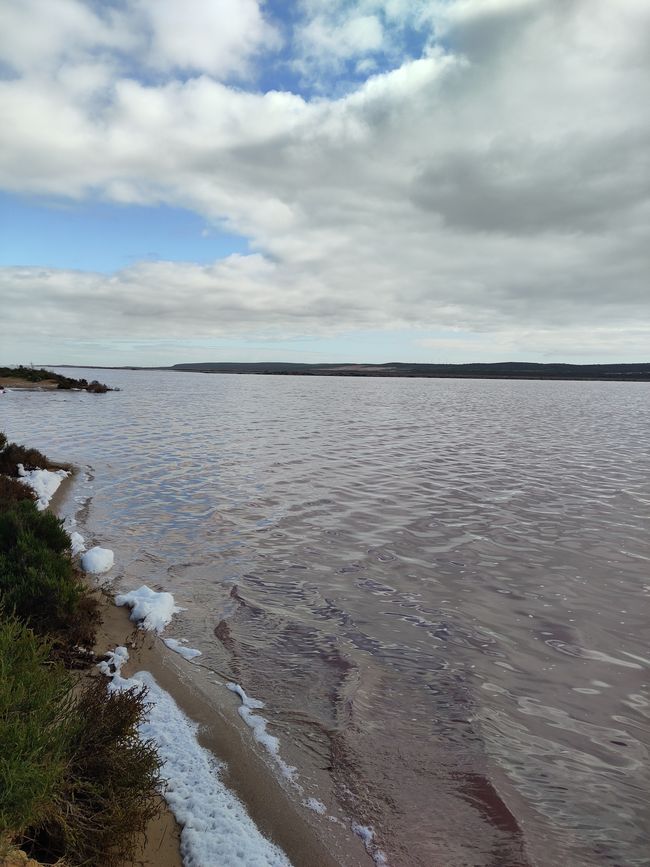 „Pink Lake“, jedoch fehlt die Farbe