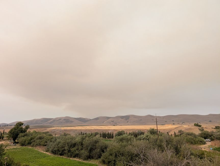 Llegada tardía a Santa Bárbara y viaje al Valle de Carmel