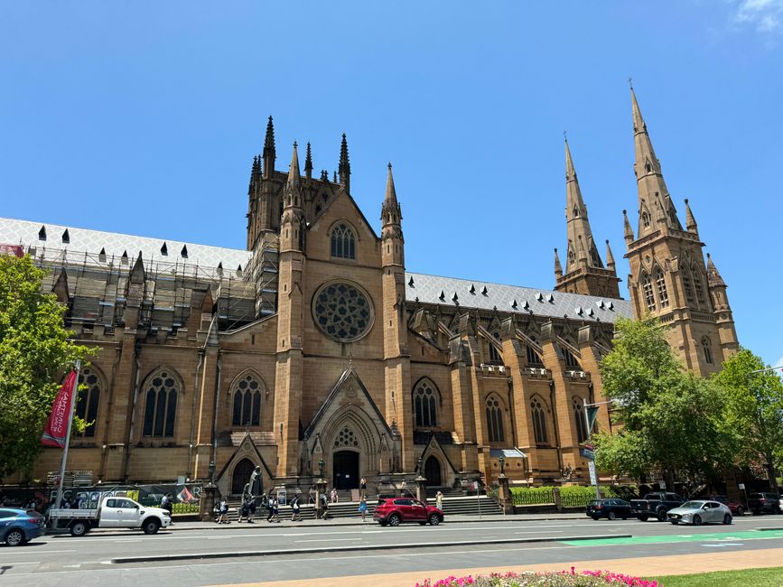 St.Mary's Cathedral- seat of the Archbishop