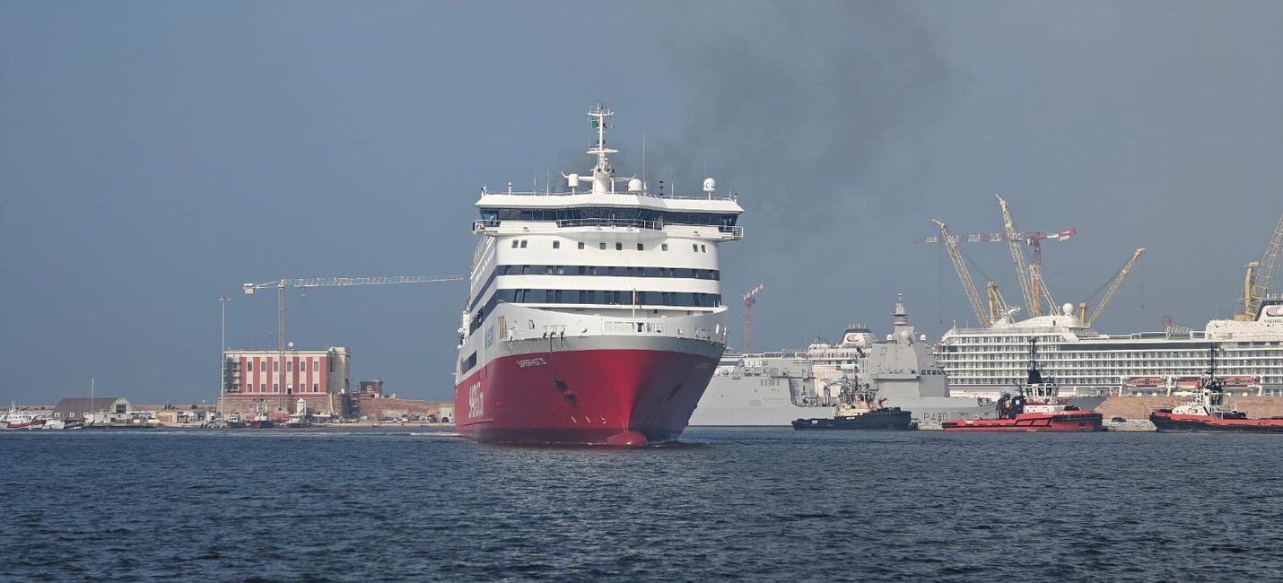 Camping on Board and Arrival in Patras