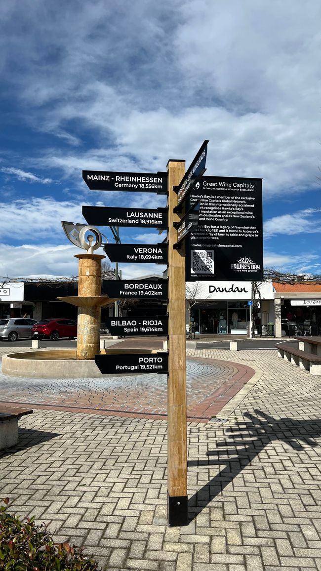 Hawks Bay - eine der Haupt-Weinregionen der Welt