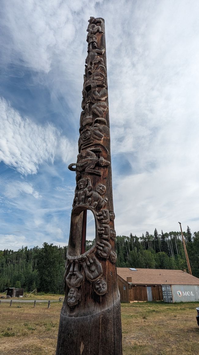 Gitanyow Totem Poles