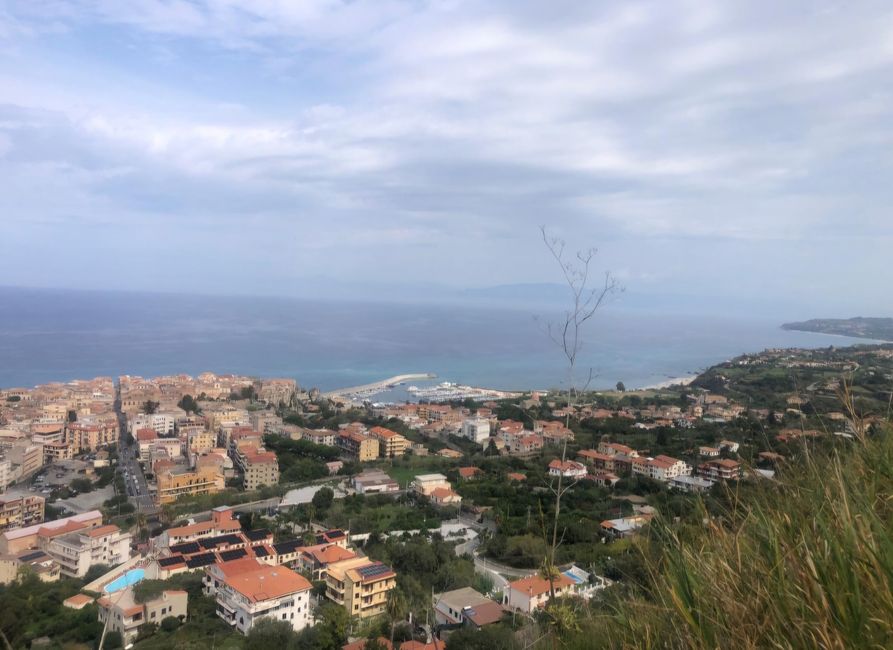 Cebollas rojas típicas de Tropea