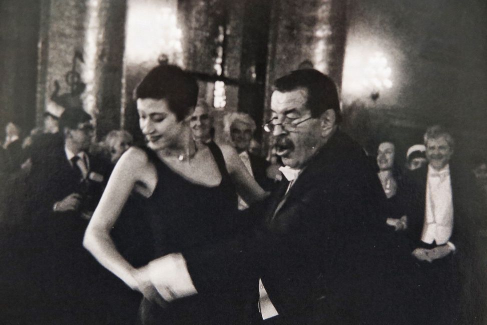 1999 Günther Grass und seine Tochter
