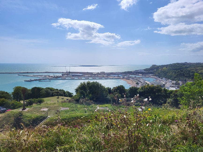 Ausblick auf Dover