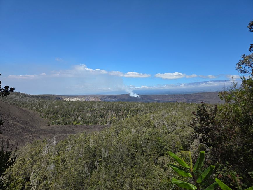 Cratère fumeux de Kilauea