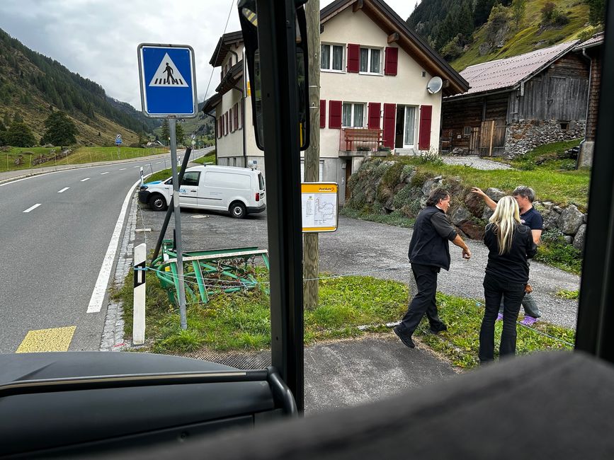 So viel Zeit muss sein. Ein ausserplanmässiger Schwatz unter Freunden