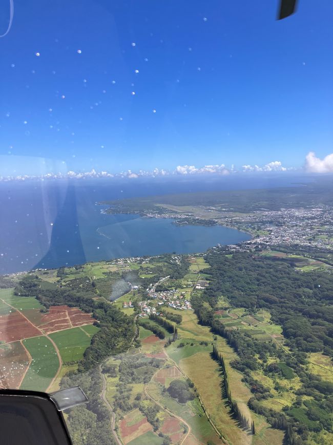 D4 - Helitour Blue Hawaiian helicopter 🚁 Hilo, Akaka waterfalls and Mauna Kea sunset