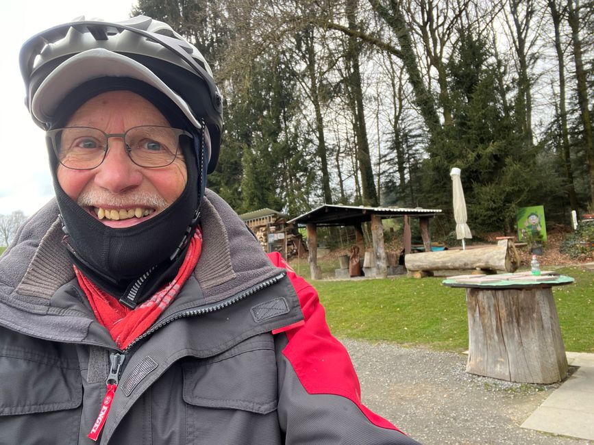 Hälfte Training geschafft