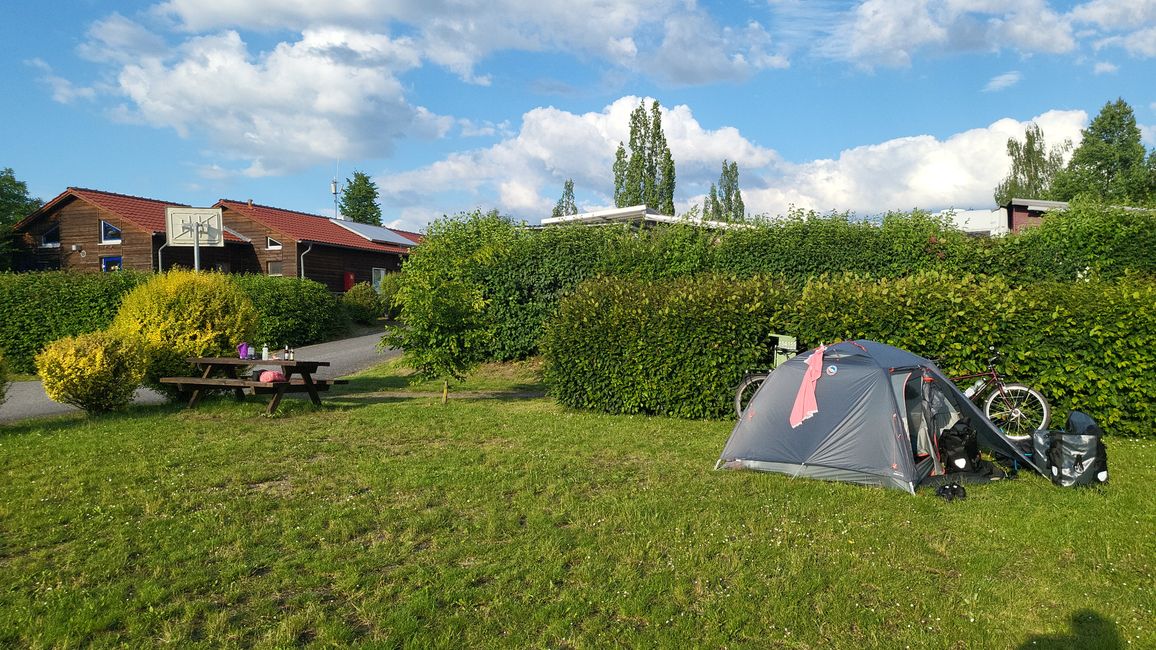 Campsite in Eschwege...