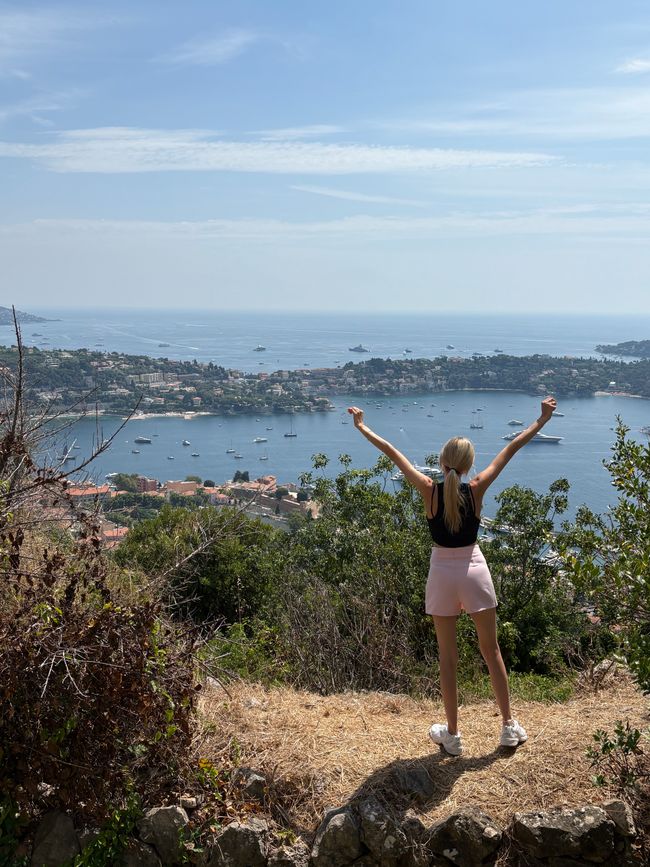 #4/4 - Nizza - Mont Boron - Villa Ephrussi de Rothschilds - Beachclub - Rückreise