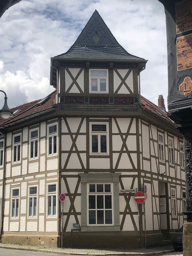 There are still 1,500 half-timbered houses in Goslar