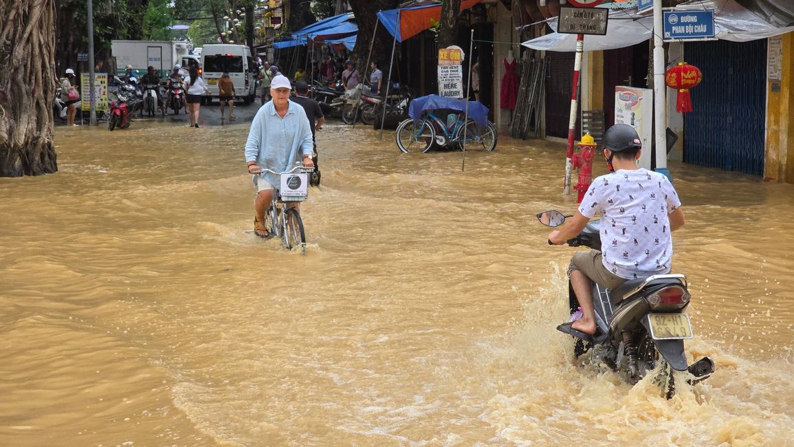 会安在雨中!诅咒还是祝福?