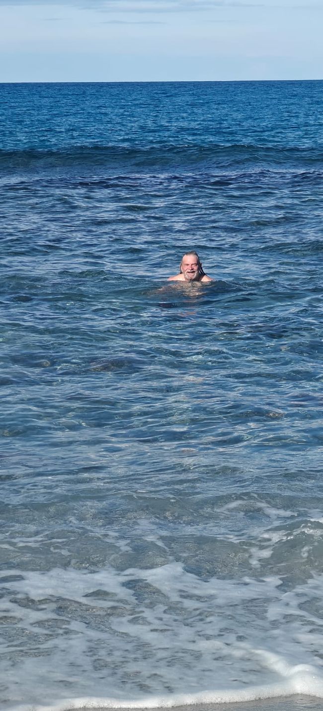 Baño en el mar
