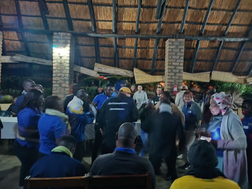 Ausflug mit den Lehrkräften an den Chicamba-See