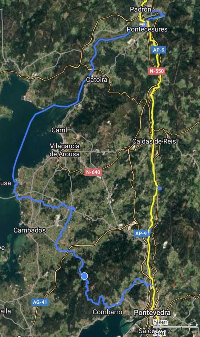 Stage 11: Pontevedra - A Armenteira