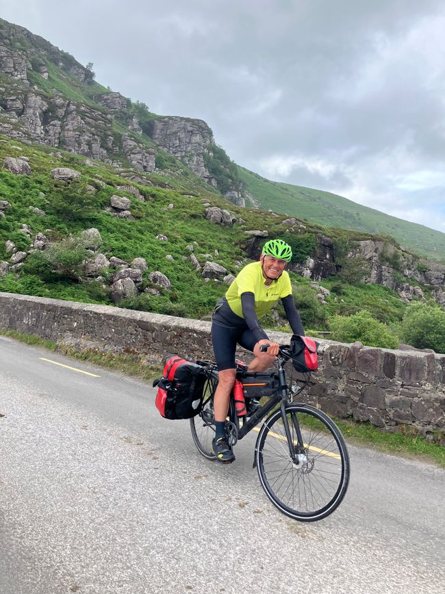 Ascent to Gap of Dunloe from above
