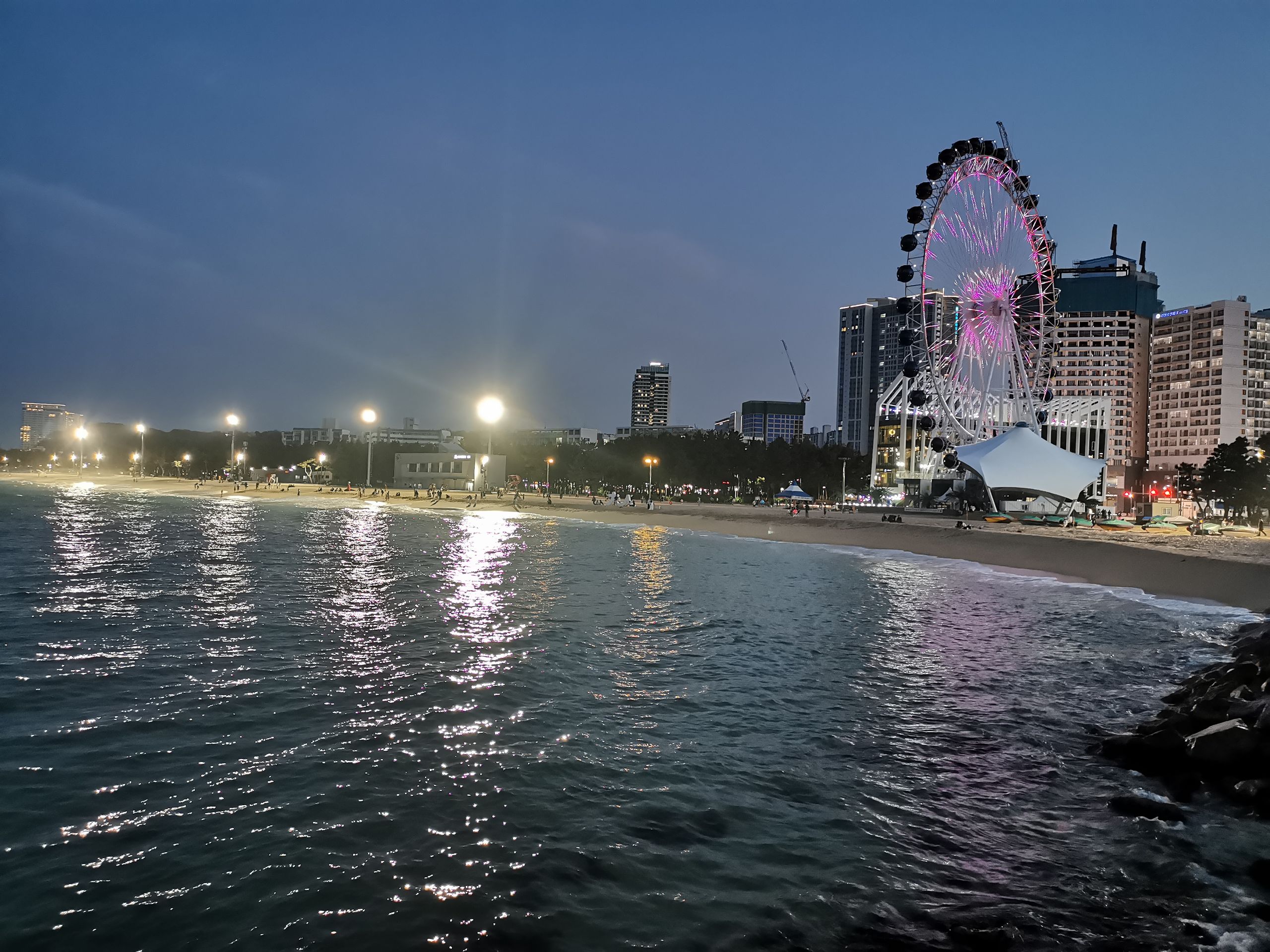 ¡Buenas noches desde Sokcho! 