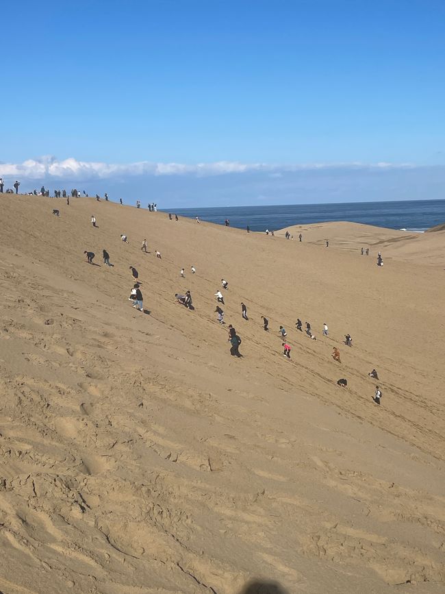 Menschen in der Wüste