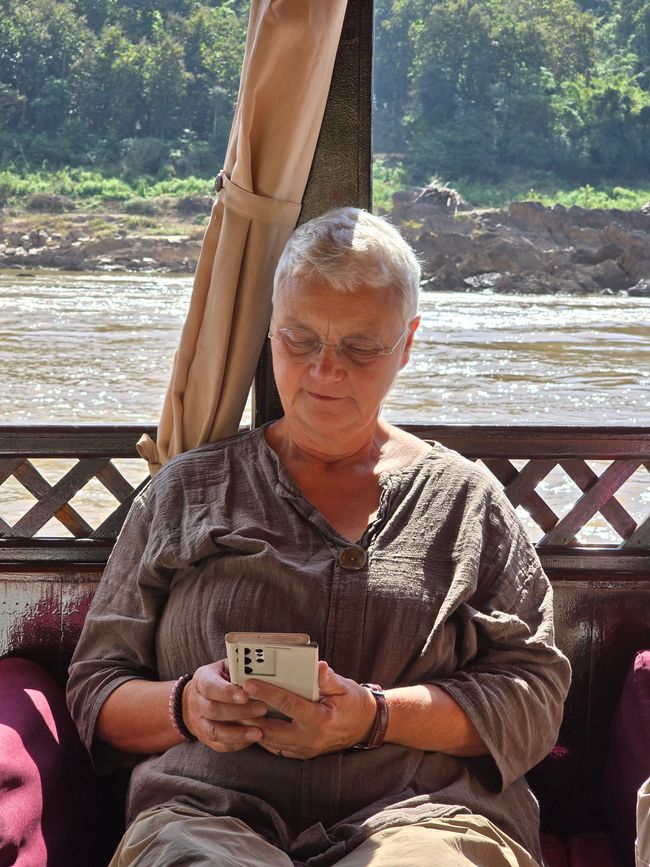 Auf dem Mekong von Luang Prabang nach Ban Houayxay