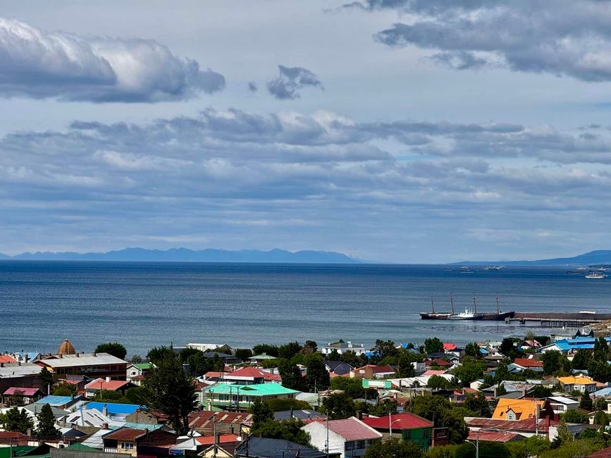 Punta Arenas from above