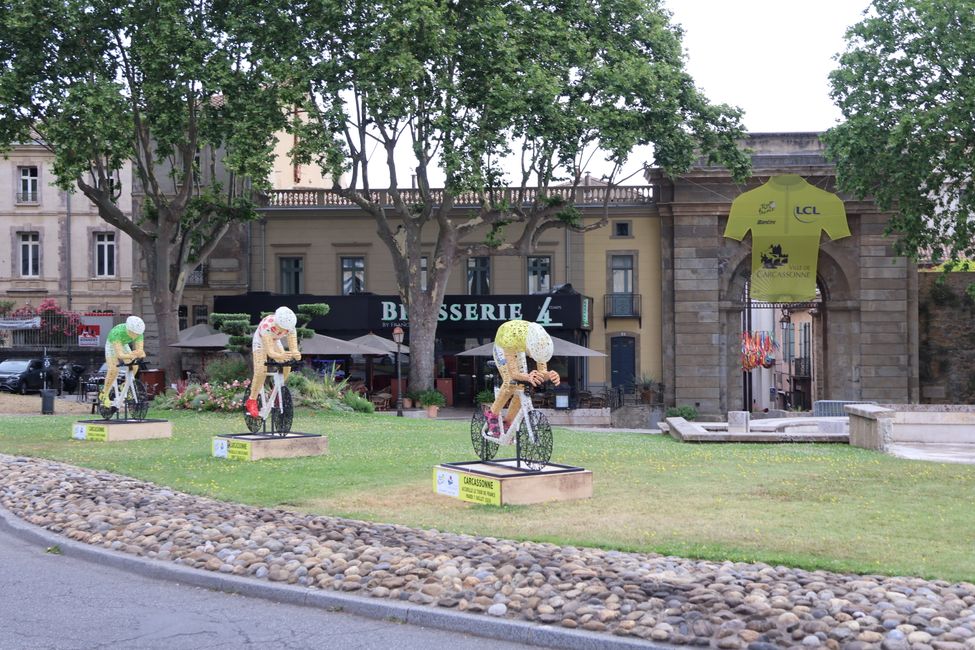 Carcassonne bereitet sich auf die Tour de France 2026 vor
