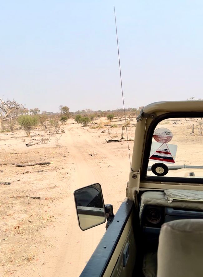 Dusty, Bumpy, Wobbly, from Maun to Greater Moreni Park