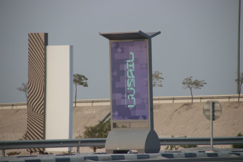 Etiqueta 23: En camino en Doha y el desierto