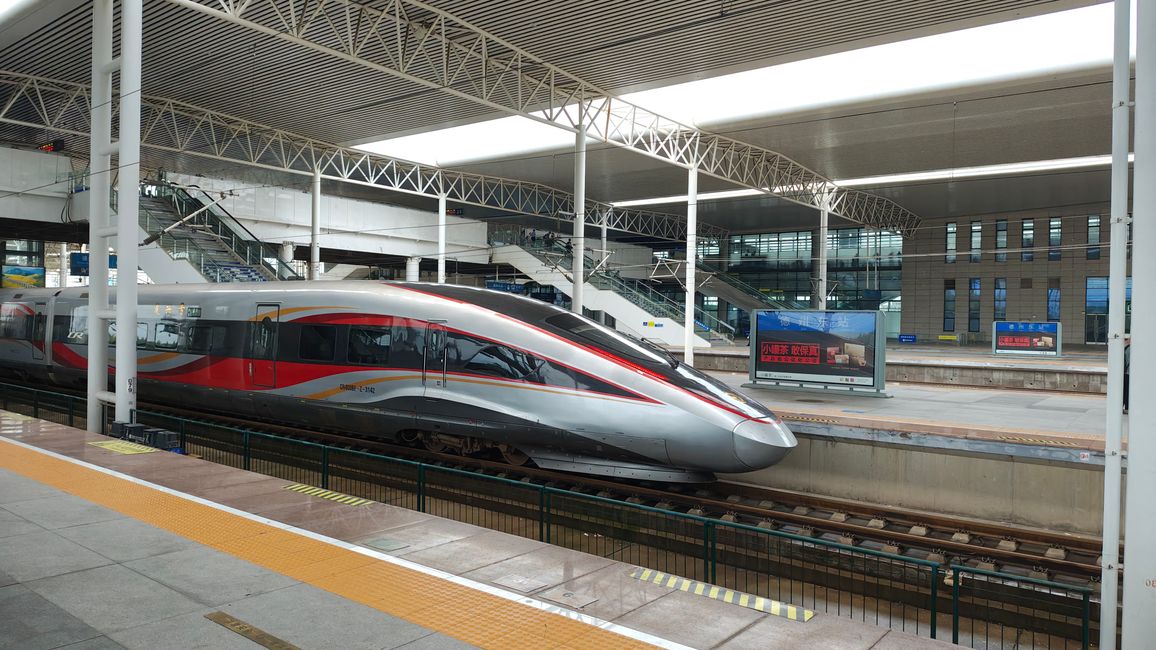Train à grande vitesse en Chine