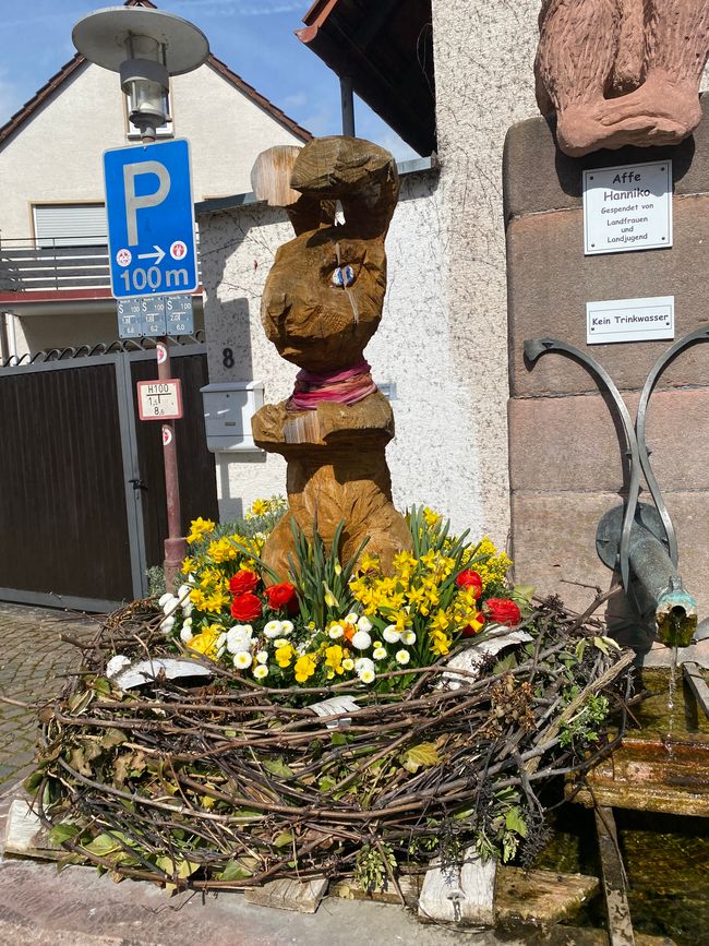 - und weil Ostern ist, ein Hase dazu