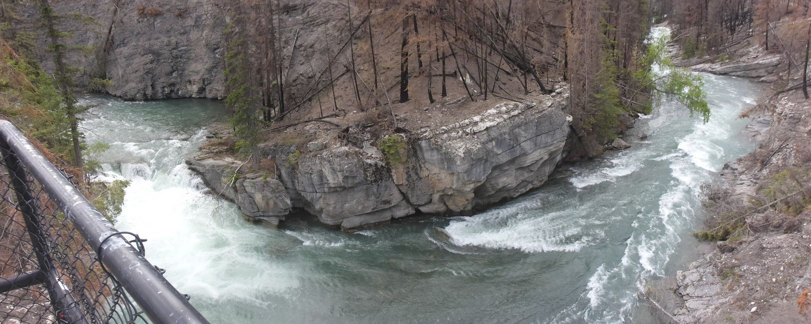 Maligne Canyon unten