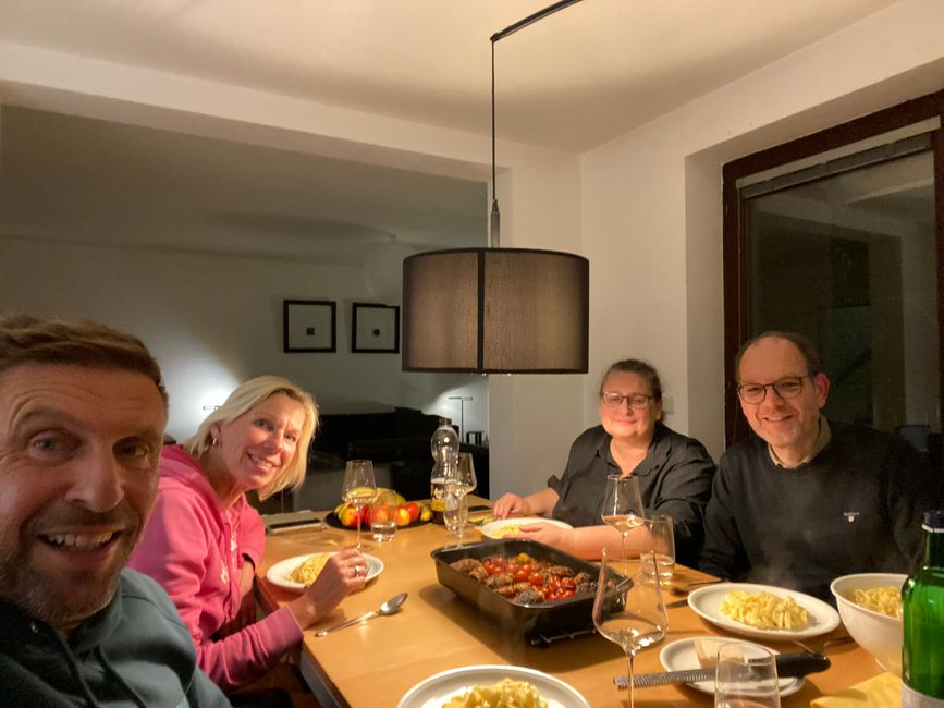 ...bis nach Hundsmühlen bei Oldenburg wo wir Beate und Stefan treffen