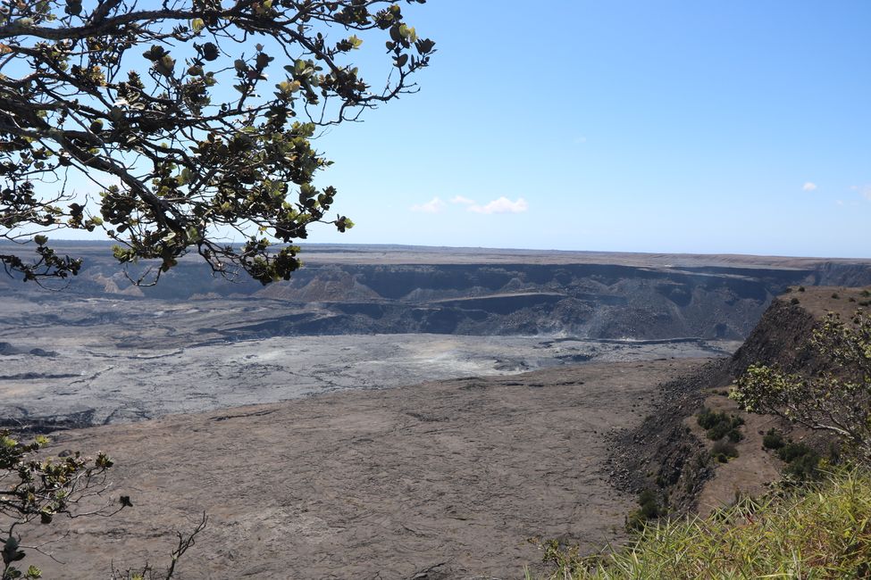 Wir besuchen den Kilauea Vulkan